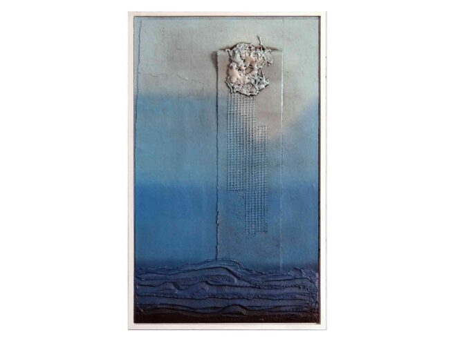 158 Dachpappe, Sagex, Verputz (Spachtelmasse), Netz 32x52cm