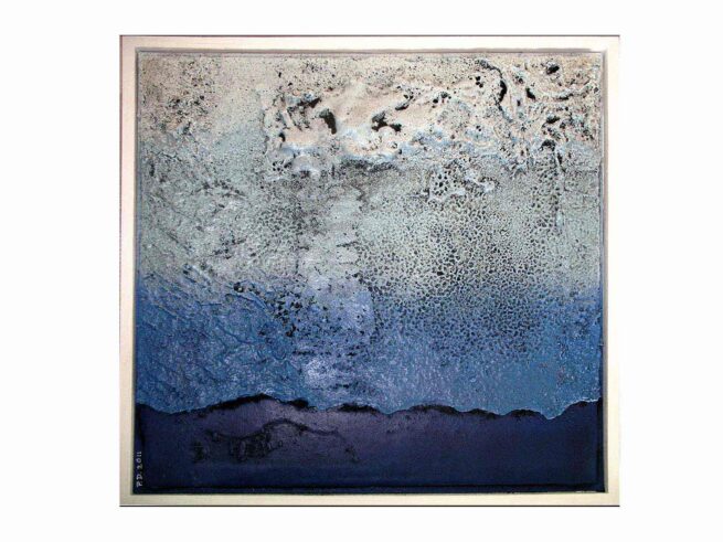 5 Verputz, Dachpappe 32x32cm