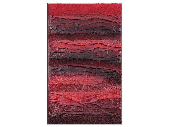 75 Horizonte Verputz/Spachtel, Feiner Sand, Steine 30x50cm